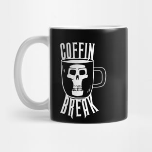 Halloween Shirt Coffin Break Funny T-Shirt Mug